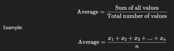 Average Calculator